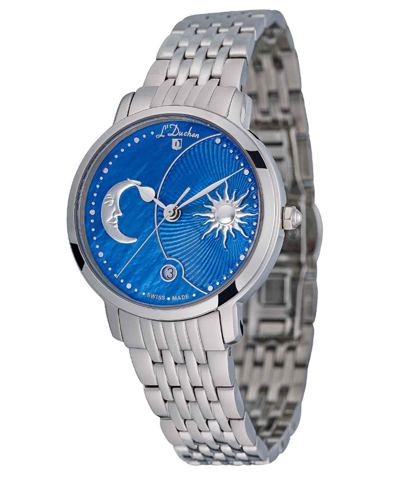 L'Duchen L'Duchen Day & Night D 781.10.32 , наручные женские часы фото под углом